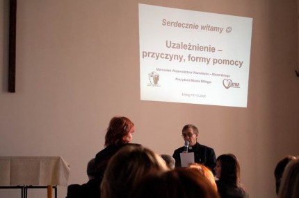 Elbląg, Rozmawiali o uzależnieniach