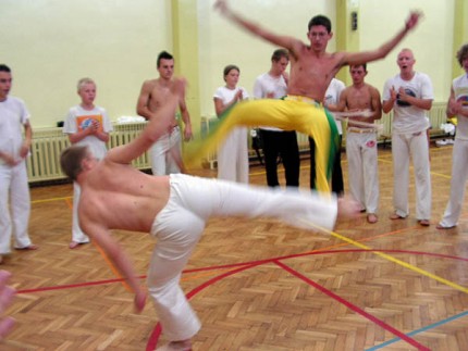 Elbląg, Trening capoeiry