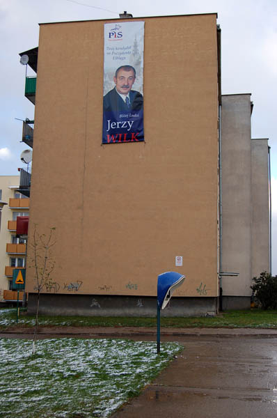 Elbląg, Uciążliwy bilbord