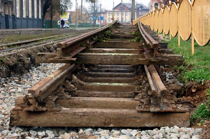 Elbląg, Remont torowiska Elbląg, Remont torowiska