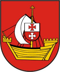Elbląg, Herb powiatu elbląskiego. Elbląg, Herb powiatu elbląskiego.