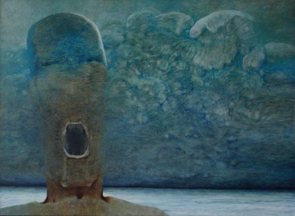 Elbląg, Jeden z obrazów prezentowanych na wystawie.