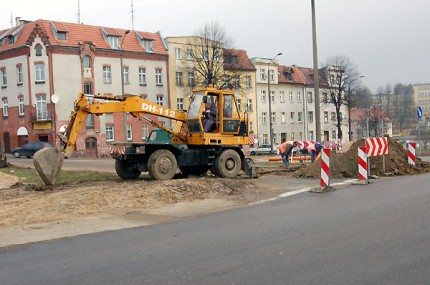 Elbląg, Tu będzie rondo Elbląg, Tu będzie rondo