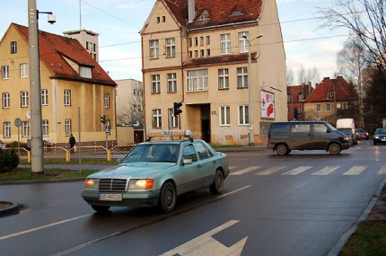 Elbląg, Kamera na skrzyżowaniu ulic Bema i Mickiewicza.