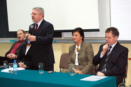 Elbląg, Do nauczycieli mówił Mirosław Orzechowski Elbląg, Do nauczycieli mówił Mirosław Orzechowski