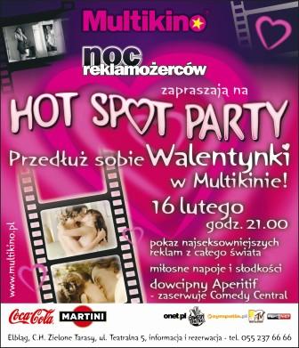 Elbląg, Hot Spot Party w Multikinie Elbląg, Hot Spot Party w Multikinie