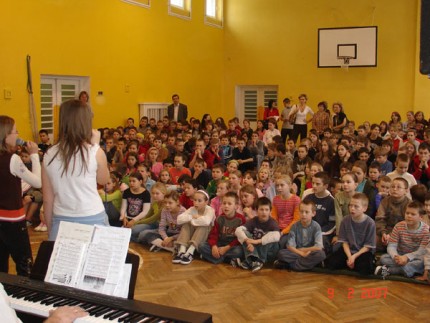 Elbląg, Zagrali dla uczniów Elbląg, Zagrali dla uczniów