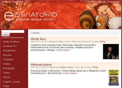 Elbląg, 45 lat kultury dla elblążan Elbląg, 45 lat kultury dla elblążan