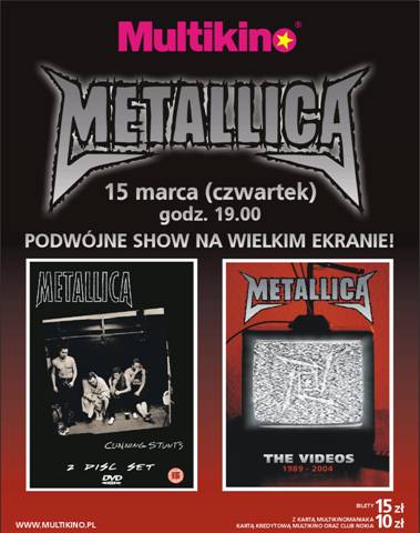 Elbląg, Metallica w Multikinie Elbląg, Metallica w Multikinie