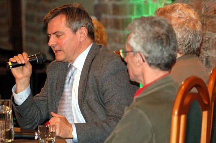 Elbląg, Przy mikrofonie Jerzy Baczyński Elbląg, Przy mikrofonie Jerzy Baczyński