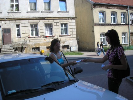 Elbląg, Nie parkuj na „kopertkach”