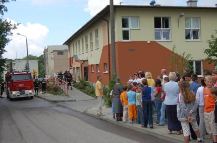 Elbląg, Ewakuacja w szkole Elbląg, Ewakuacja w szkole