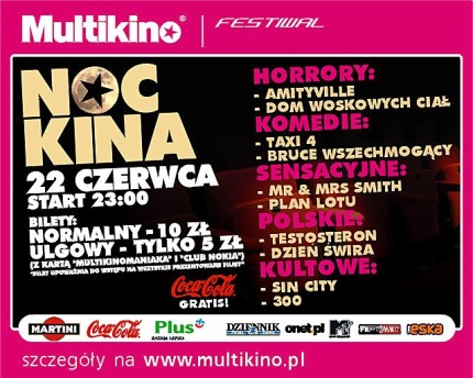 Elbląg, Noc Multikina Elbląg, Noc Multikina