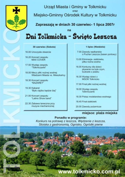 Elbląg, Dni Tolkmicka Elbląg, Dni Tolkmicka