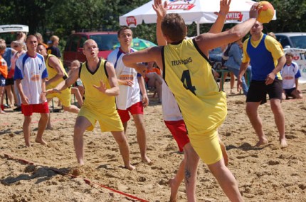 Elbląg, Mistrzowie plażówki w Elblągu (piłka ręczna) Elbląg, Mistrzowie plażówki w Elblągu (piłka ręczna)