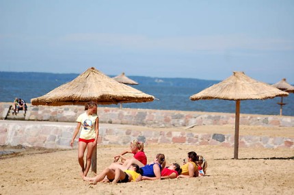 Elbląg, Plaża Srebrna Riwiera w Kadynach Elbląg, Plaża Srebrna Riwiera w Kadynach