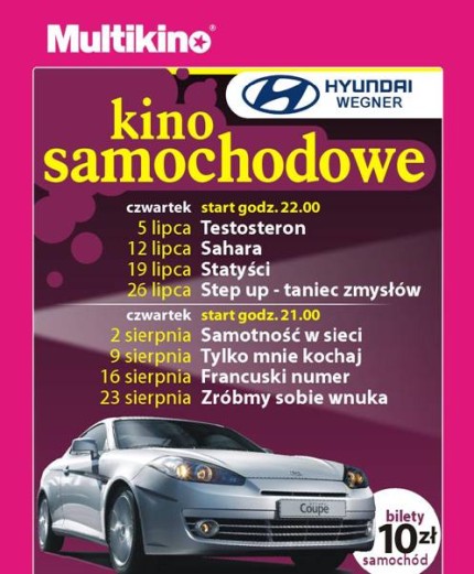 Elbląg, Samochodem do kina Elbląg, Samochodem do kina
