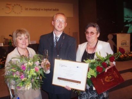 Elbląg, Elblążanie na konferencji w Warszawie. Elbląg, Elblążanie na konferencji w Warszawie.