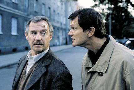Elbląg, Marek Kondrat i Cezary Pazura w filmie „Dzień Świra”. Elbląg, Marek Kondrat i Cezary Pazura w filmie „Dzień Świra”.