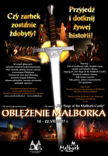 Elbląg, Oblężenie Malborka 2007 Elbląg, Oblężenie Malborka 2007
