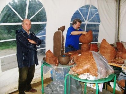 Elbląg, Prof. Wojciech Sęczawa i Zbigniew Szmurło. Elbląg, Prof. Wojciech Sęczawa i Zbigniew Szmurło.