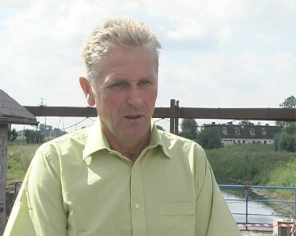 Elbląg, Roman Woźniakowski, kierownik budowy.