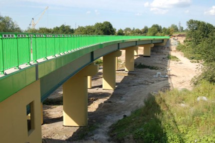 Elbląg, Nowy most na Modrzewinę
