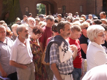 Elbląg, Publiczność niedzielnego koncertu Elbląg, Publiczność niedzielnego koncertu