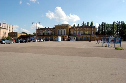 Elbląg, Pusty dziś Plac Dworcowy Elbląg, Pusty dziś Plac Dworcowy