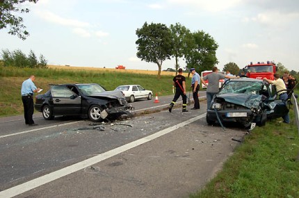 Elbląg, Zderzenie na „siódemce” Elbląg, Zderzenie na „siódemce”