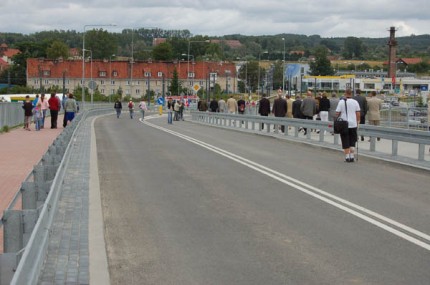 Elbląg, Wiadukt na Akacjowej otwarty Elbląg, Wiadukt na Akacjowej otwarty