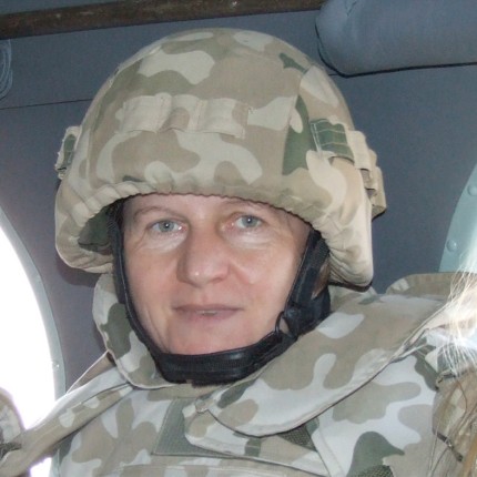 Elbląg, Karolina Krajewska była w Iraku z naszymi żołnierzami Elbląg, Karolina Krajewska była w Iraku z naszymi żołnierzami