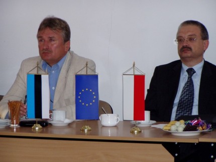 Elbląg, Szefowie służb granicznych Estonii i Polski Elbląg, Szefowie służb granicznych Estonii i Polski