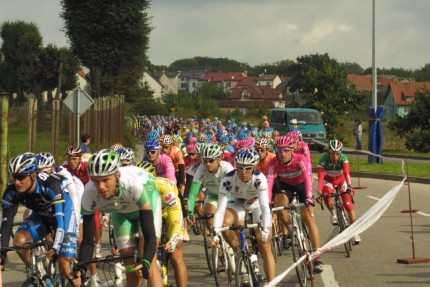 Elbląg, Przemknął peleton