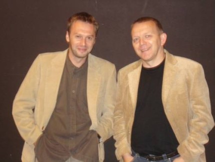Elbląg, od lewej: Marcin Tomasik i Lesław Ostaszkiewicz