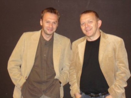 Elbląg, od lewej: Marcin Tomasik i Lesław Ostaszkiewicz Elbląg, od lewej: Marcin Tomasik i Lesław Ostaszkiewicz