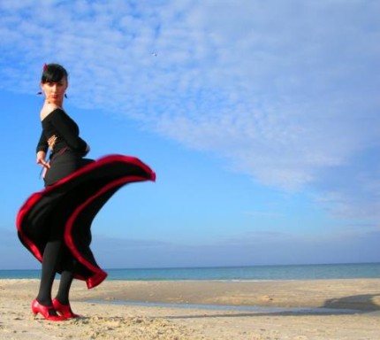 Elbląg, Anna Książkiewicz, instruktorka tańca flamenco