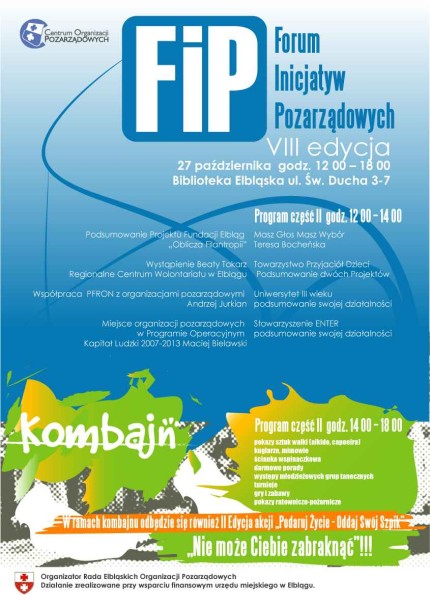 Elbląg, Forum dla starszych, „Kombajn” dla młodzieży