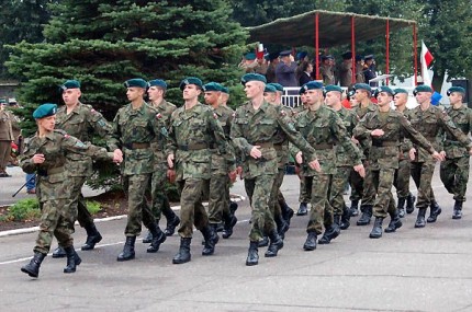 Elbląg, Żołnierze 16. Batalionu podczas święta jednostki Elbląg, Żołnierze 16. Batalionu podczas święta jednostki