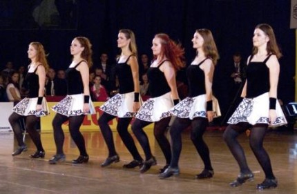 Elbląg, Pokaz tańca irlandzkiego można było zobaczyć podczas Baltic Cup.