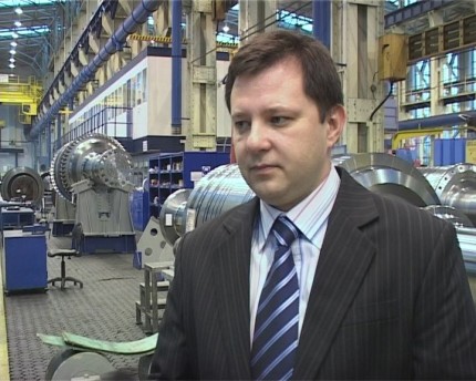 Elbląg, Wojciech Peret, dyrektor Zakładu Turbin Alstom Elbląg. Elbląg, Wojciech Peret, dyrektor Zakładu Turbin Alstom Elbląg.