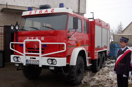 Elbląg, Nowy samochód dla strażaków z Milejewa