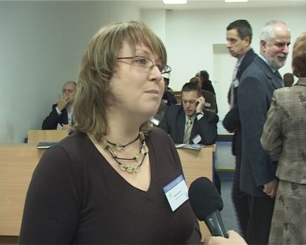 Elbląg, Dr Agata Rychter, zastępca dyrektora Instytutu Politechnicznego PWSZ w Elblągu, kierownik projektu. Elbląg, Dr Agata Rychter, zastępca dyrektora Instytutu Politechnicznego PWSZ w Elblągu, kierownik projektu.