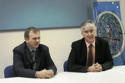 Elbląg, Jan Puchalski i Antoni Czyżyk. Elbląg, Jan Puchalski i Antoni Czyżyk.