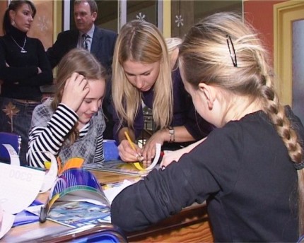 Elbląg, Kadr z materiału telewizyjnego. Elbląg, Kadr z materiału telewizyjnego.