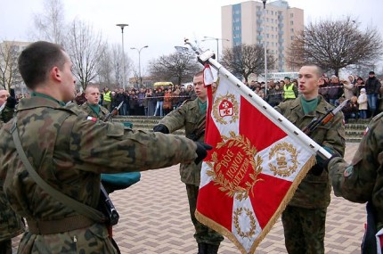 Elbląg, Ja, żołnierz Wojska Polskiego, przysięgam...