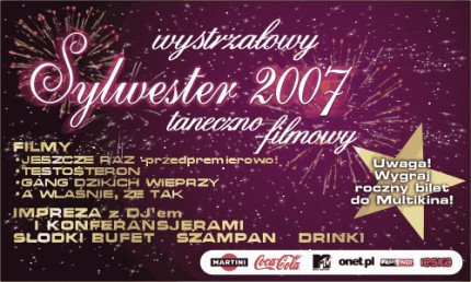 Elbląg, Sylwester w Multikinie Elbląg, Sylwester w Multikinie