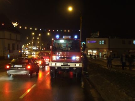 Elbląg, Na 12 Lutego spłonął opel