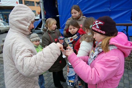 Elbląg, Wolontariusze WOŚP przed rokiem