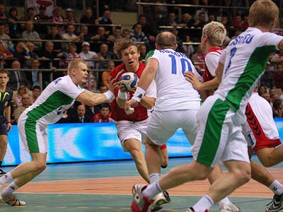 Elbląg, Polska-Białoruś 34:31 Elbląg, Polska-Białoruś 34:31